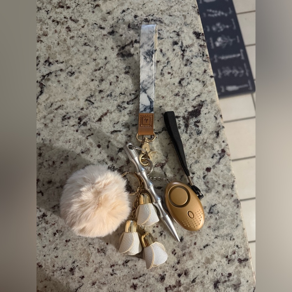 Safety Keychain🤎 - Picture 2 of 2